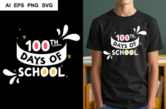100th Days School Graphics & Print Templates Review