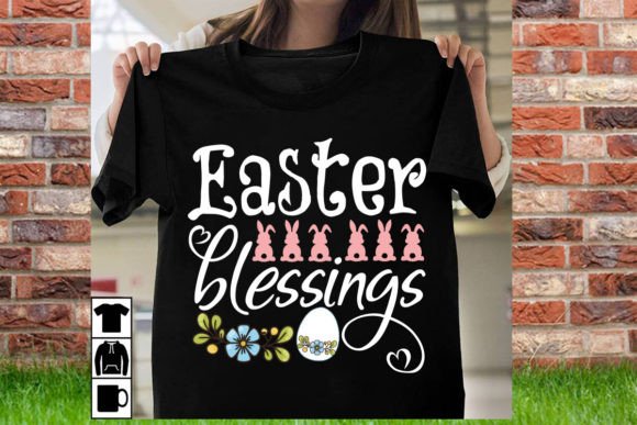 Easter Blessings SVG Design: Graphics & Freebies