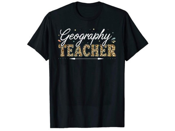 Geography Teacher T-Shirt Design Graphics