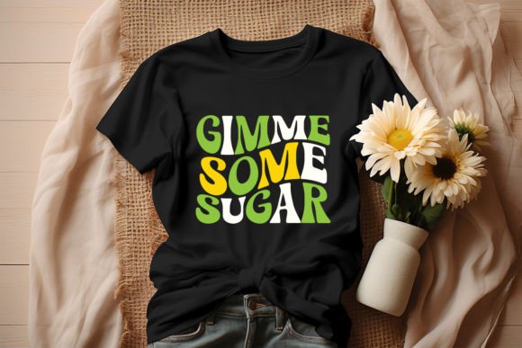 Gimme Some Sugar Retro Graphics for T-Shirt Designs