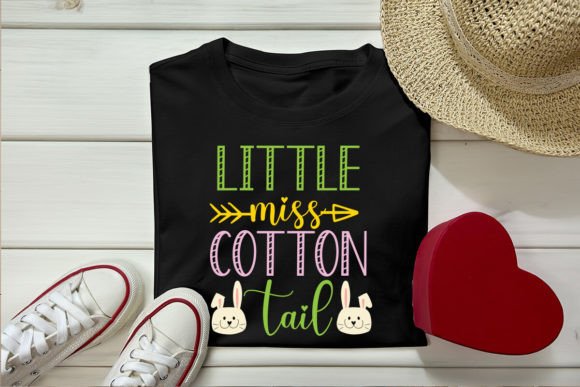 Little Miss Cotton Tail SVG Design for Graphics