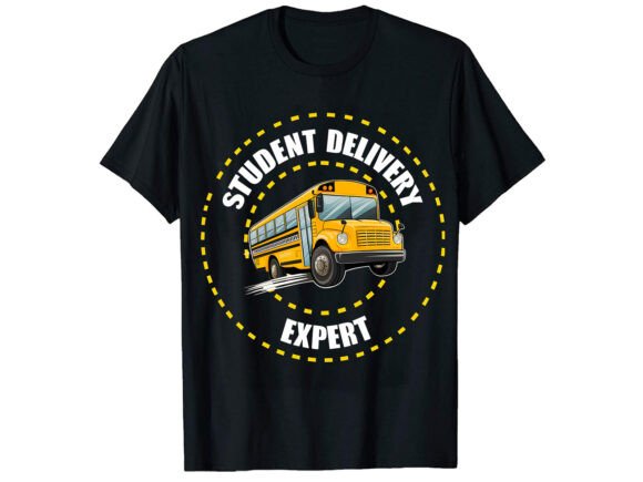 Student Delivery T-Shirt Graphics & Designs