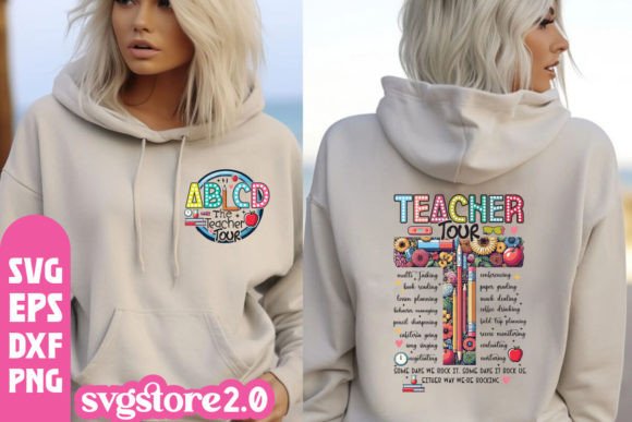 Teacher Tour SVG: Graphics for T-Shirt Designs