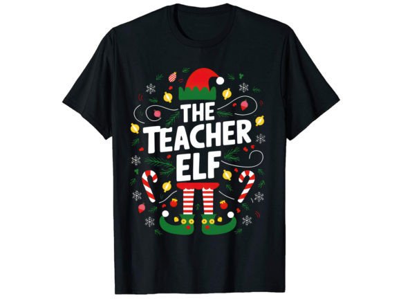 The Tracher Elf T-Shirt Design: Graphics for T-Shirt Designs
