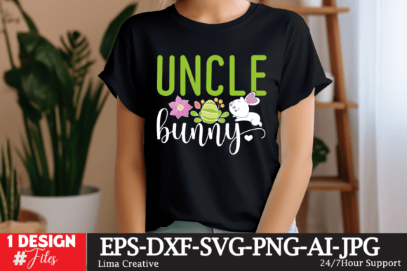 Uncle Bunny SVG: Graphics & Freebies